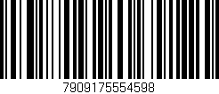 Código de barras (EAN, GTIN, SKU, ISBN): '7909175554598'