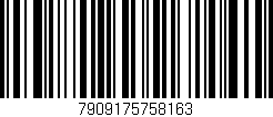 Código de barras (EAN, GTIN, SKU, ISBN): '7909175758163'