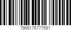 Código de barras (EAN, GTIN, SKU, ISBN): '7909175777591'