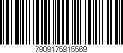 Código de barras (EAN, GTIN, SKU, ISBN): '7909175815569'