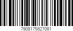 Código de barras (EAN, GTIN, SKU, ISBN): '7909175827081'