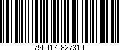 Código de barras (EAN, GTIN, SKU, ISBN): '7909175827319'