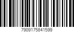 Código de barras (EAN, GTIN, SKU, ISBN): '7909175841599'