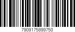 Código de barras (EAN, GTIN, SKU, ISBN): '7909175899750'