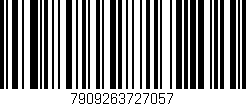 Código de barras (EAN, GTIN, SKU, ISBN): '7909263727057'