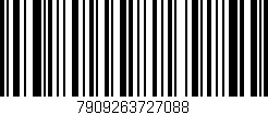 Código de barras (EAN, GTIN, SKU, ISBN): '7909263727088'