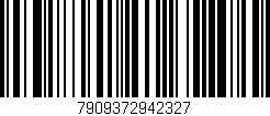Código de barras (EAN, GTIN, SKU, ISBN): '7909372942327'