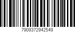 Código de barras (EAN, GTIN, SKU, ISBN): '7909372942549'