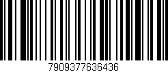 Código de barras (EAN, GTIN, SKU, ISBN): '7909377636436'