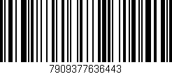 Código de barras (EAN, GTIN, SKU, ISBN): '7909377636443'