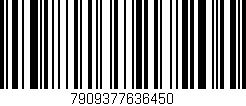 Código de barras (EAN, GTIN, SKU, ISBN): '7909377636450'