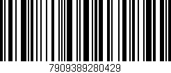 Código de barras (EAN, GTIN, SKU, ISBN): '7909389280429'
