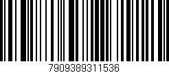 Código de barras (EAN, GTIN, SKU, ISBN): '7909389311536'