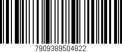 Código de barras (EAN, GTIN, SKU, ISBN): '7909389504822'