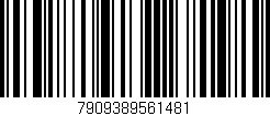 Código de barras (EAN, GTIN, SKU, ISBN): '7909389561481'