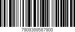 Código de barras (EAN, GTIN, SKU, ISBN): '7909389587900'