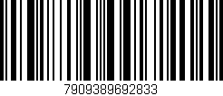 Código de barras (EAN, GTIN, SKU, ISBN): '7909389692833'
