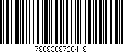 Código de barras (EAN, GTIN, SKU, ISBN): '7909389728419'