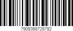 Código de barras (EAN, GTIN, SKU, ISBN): '7909389728792'