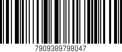 Código de barras (EAN, GTIN, SKU, ISBN): '7909389798047'