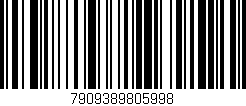 Código de barras (EAN, GTIN, SKU, ISBN): '7909389805998'