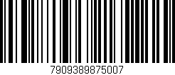 Código de barras (EAN, GTIN, SKU, ISBN): '7909389875007'