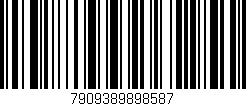 Código de barras (EAN, GTIN, SKU, ISBN): '7909389898587'