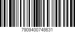 Código de barras (EAN, GTIN, SKU, ISBN): '7909400748631'