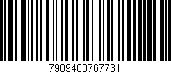 Código de barras (EAN, GTIN, SKU, ISBN): '7909400767731'