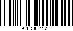 Código de barras (EAN, GTIN, SKU, ISBN): '7909400813797'