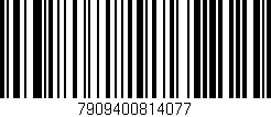 Código de barras (EAN, GTIN, SKU, ISBN): '7909400814077'