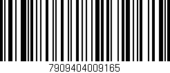 Código de barras (EAN, GTIN, SKU, ISBN): '7909404009165'