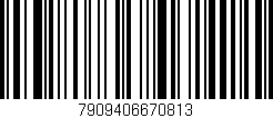 Código de barras (EAN, GTIN, SKU, ISBN): '7909406670813'