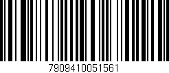 Código de barras (EAN, GTIN, SKU, ISBN): '7909410051561'