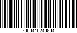 Código de barras (EAN, GTIN, SKU, ISBN): '7909410240804'