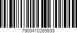 Código de barras (EAN, GTIN, SKU, ISBN): '7909410265609'