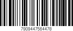 Código de barras (EAN, GTIN, SKU, ISBN): '7909447564478'