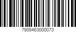 Código de barras (EAN, GTIN, SKU, ISBN): '7909463000073'