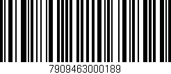 Código de barras (EAN, GTIN, SKU, ISBN): '7909463000189'