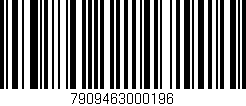 Código de barras (EAN, GTIN, SKU, ISBN): '7909463000196'