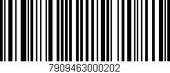 Código de barras (EAN, GTIN, SKU, ISBN): '7909463000202'