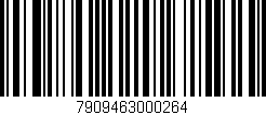 Código de barras (EAN, GTIN, SKU, ISBN): '7909463000264'