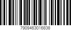 Código de barras (EAN, GTIN, SKU, ISBN): '7909463016838'