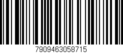 Código de barras (EAN, GTIN, SKU, ISBN): '7909463058715'