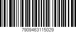 Código de barras (EAN, GTIN, SKU, ISBN): '7909463115029'