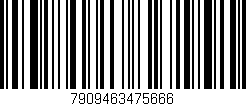 Código de barras (EAN, GTIN, SKU, ISBN): '7909463475666'