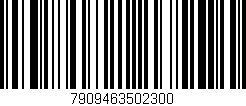 Código de barras (EAN, GTIN, SKU, ISBN): '7909463502300'