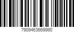 Código de barras (EAN, GTIN, SKU, ISBN): '7909463669980'