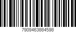 Código de barras (EAN, GTIN, SKU, ISBN): '7909463884598'