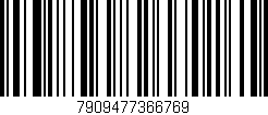 Código de barras (EAN, GTIN, SKU, ISBN): '7909477366769'